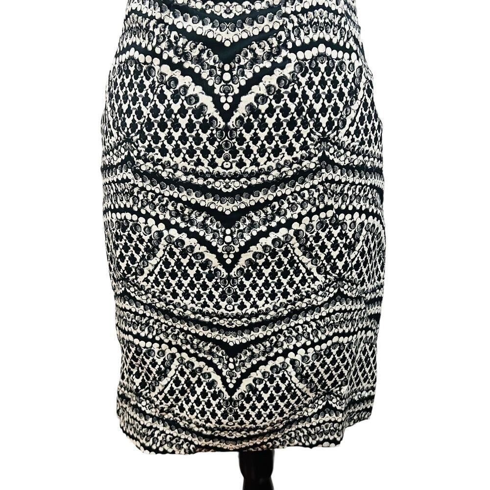 Diane Von Furstenberg DVF Pentra Jacquard Sleeveless dress size 4 - Picture 8 of 11